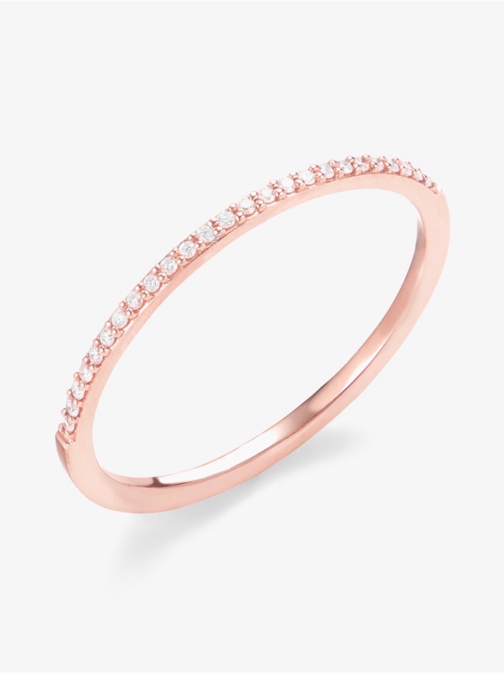 Lana jewelry THIN DIAMOND STACK RING